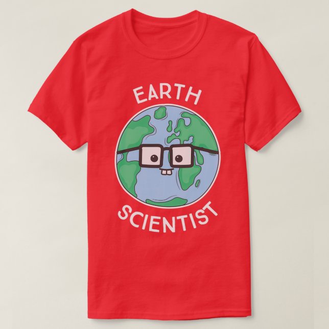 Earth Scientist T-Shirt (Design vorne)