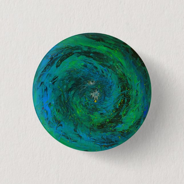Earth Sea Spirits Button (Vorderseite)