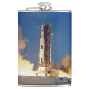 Earth Shakes as Saturn V Blazes Skyward to Moon Flachmann