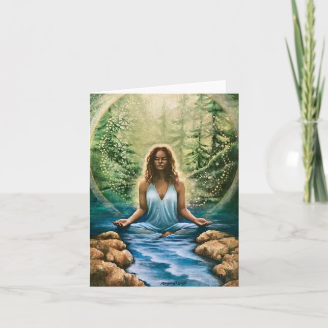 Earth Spirit GAIA Karte (Vorderseite)