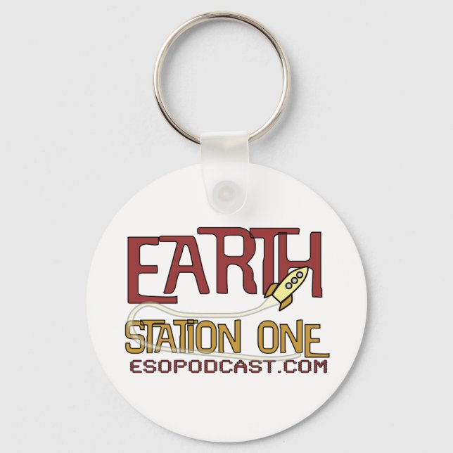 Earth Station One Key Chain Schlüsselanhänger (Vorderseite)