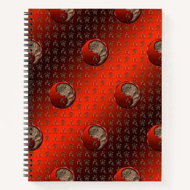 Earth Tiger Notizbuch (Vorderseite)