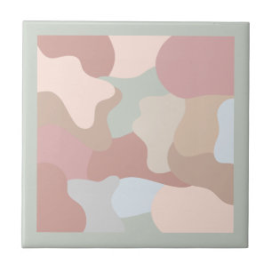 Earth Tone Shapes Fliese