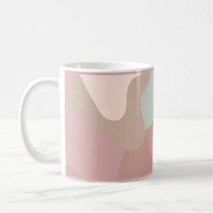 Earth Tone Shapes Kaffeetasse