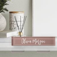 Earth Tone Terracotta Sketched Curry Script Name