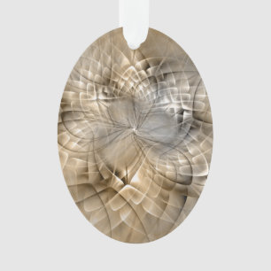 Earth Tones Abstrakt Moderne Fraktal Art Textur Ornament