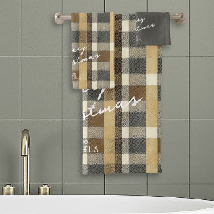 Earth Tones Gold Christmas Motif#7 ID1009