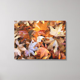 Earth Tones Herbstlaubs Leinwand Mauer Kunst
