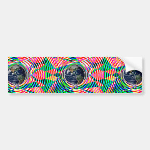 Earth Vibes von Kenneth Yoncich Autoaufkleber