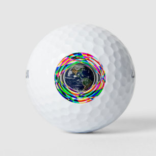 Earth Vibes von Kenneth Yoncich Golfball