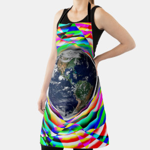 Earth Vibes von Kenneth Yoncich Schürze