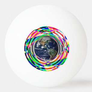 Earth Vibes von Kenneth Yoncich Tischtennisball