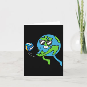 Earth Volleyll Earth Day Environmental Awareness S Karte