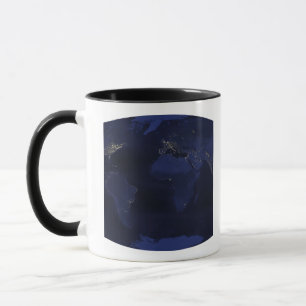 EarthÃ, Âs vom Menschen erzeugte Nachtlichter Tasse
