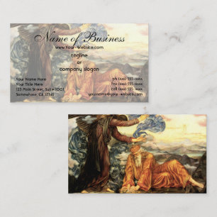 Earthbound by Evelyn De Morgan Visitenkarte