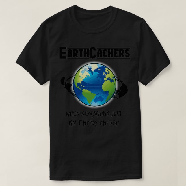 EarthCachers T-Shirt (Design vorne)