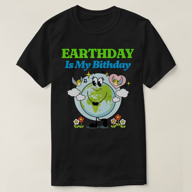 EarthDay Birthday 2023 Environment Go Planet Women T-Shirt (Design vorne)