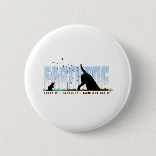 Earthdog Farbentwurf Button