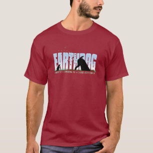 Earthdog Farbentwurf für Pastor und Jack Russell T-Shirt