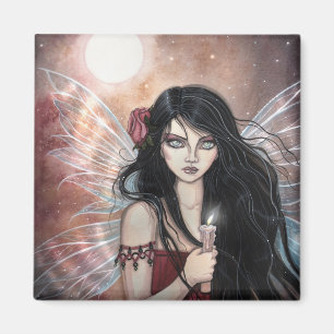 Earthen Dusk Fairy Fantasy Art Magnet