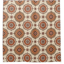 Earthen Radiance Mandala Duschvorhang