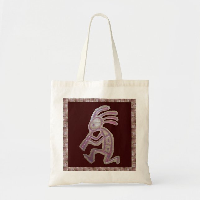 Earthenware Kokopelli Tragetasche (Vorne)