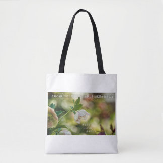 Earthlight and Healing Japanese Flowers and Poetry Tasche