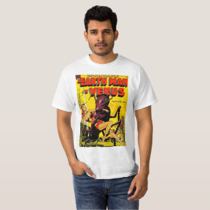 Earthman auf Venus T-Shirt