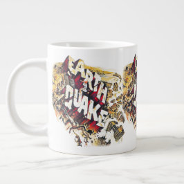 EARTHQUAKE Jumbo-Tasse