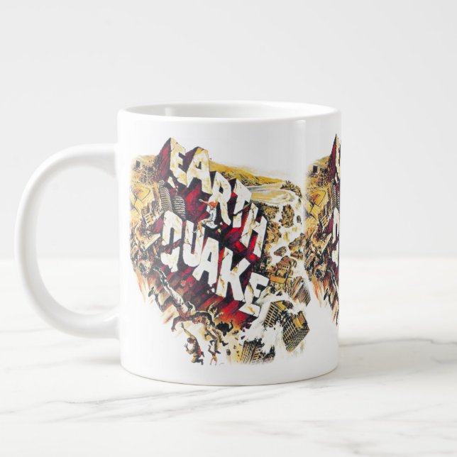 EARTHQUAKE Jumbo-Tasse (Links)