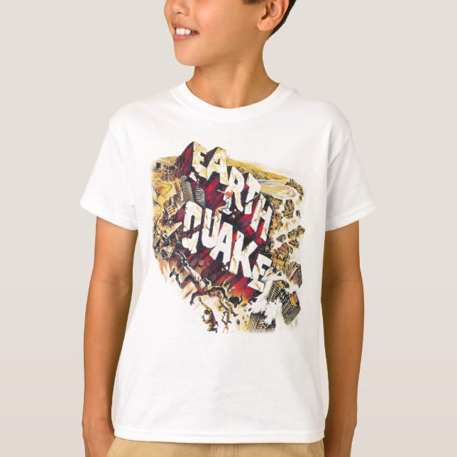 EARTHQUAKE Kinder T - Shirt (Vorderseite)