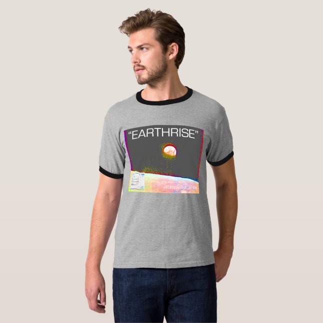 Earthrise "Photoshop" T - Shirt (Vorne ganz)
