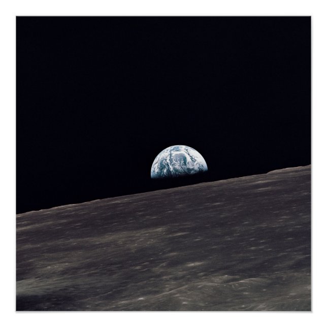 Earthrise Poster (Vorderseite)