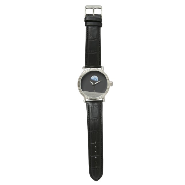 Earthrise Watch for Global Change (schwarz) Armbanduhr (Flach)