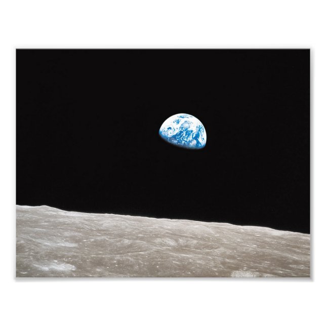 Earthrise William Anders Fotodruck (Vorne)