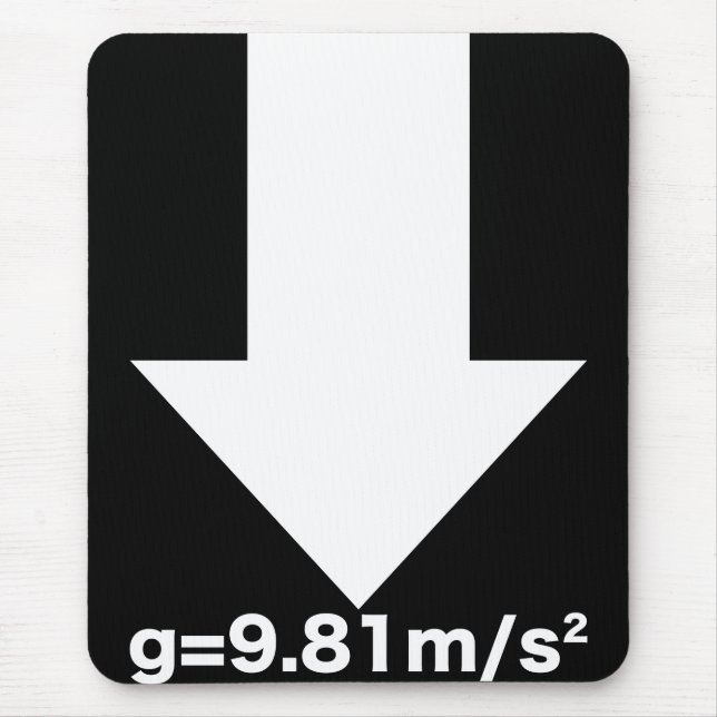 Earth's_Gravity Mousepad (Vorne)