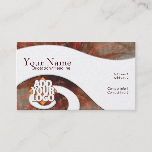 EarthSwirl Special Visitenkarte (Vorderseite)