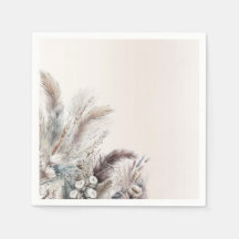 Earthy Bohemisch Floral Feathers Wedding