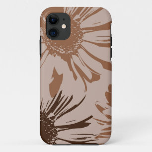 Earthy Brown Gerbera Blume Case-Mate iPhone Hülle