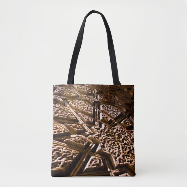 Earthy Brown Stars Tasche (Vorderseite)