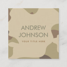 Earthy Camouflage Camouflage Military Style Patter