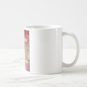Earthy Elegant Lion: Hakuna Matata Textured Design Kaffeetasse