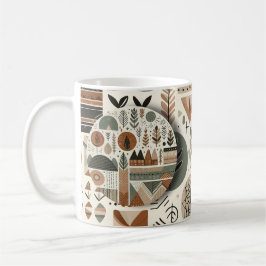 Earthy Ethnic Embrace Kaffeetasse