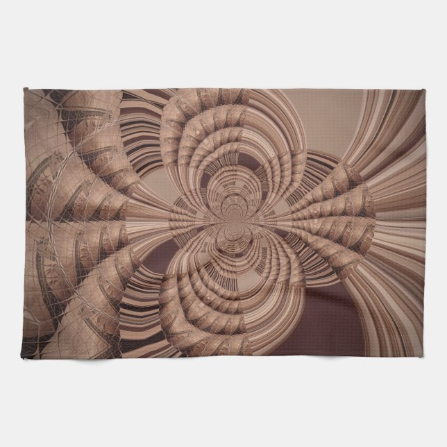 Earthy Hakuna Matata Art Print Küchentuch (Horizontal)