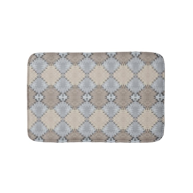 Earthy Mdden Tones Badematte (Vorderseite)