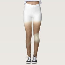 Earthy Ombre Flow: Sand-Leggings verschieben Leggings