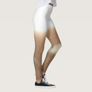 Earthy Ombre Flow: Sand-Leggings verschieben Leggings