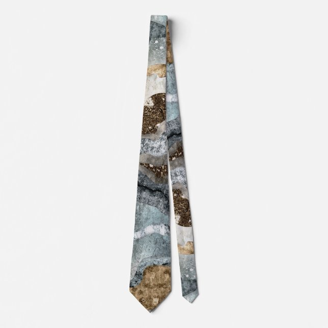 Earthy rock textures krawatte (Vorderseite)