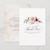 Earthy Shade Blume Elegant Little Vielen Dank