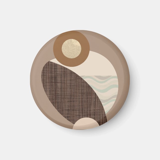 Earthy Shapes Magnet (Vorne)